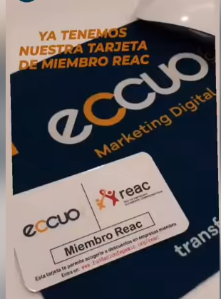 ECCUO YA TIENE SUS TARJETAS REAC
