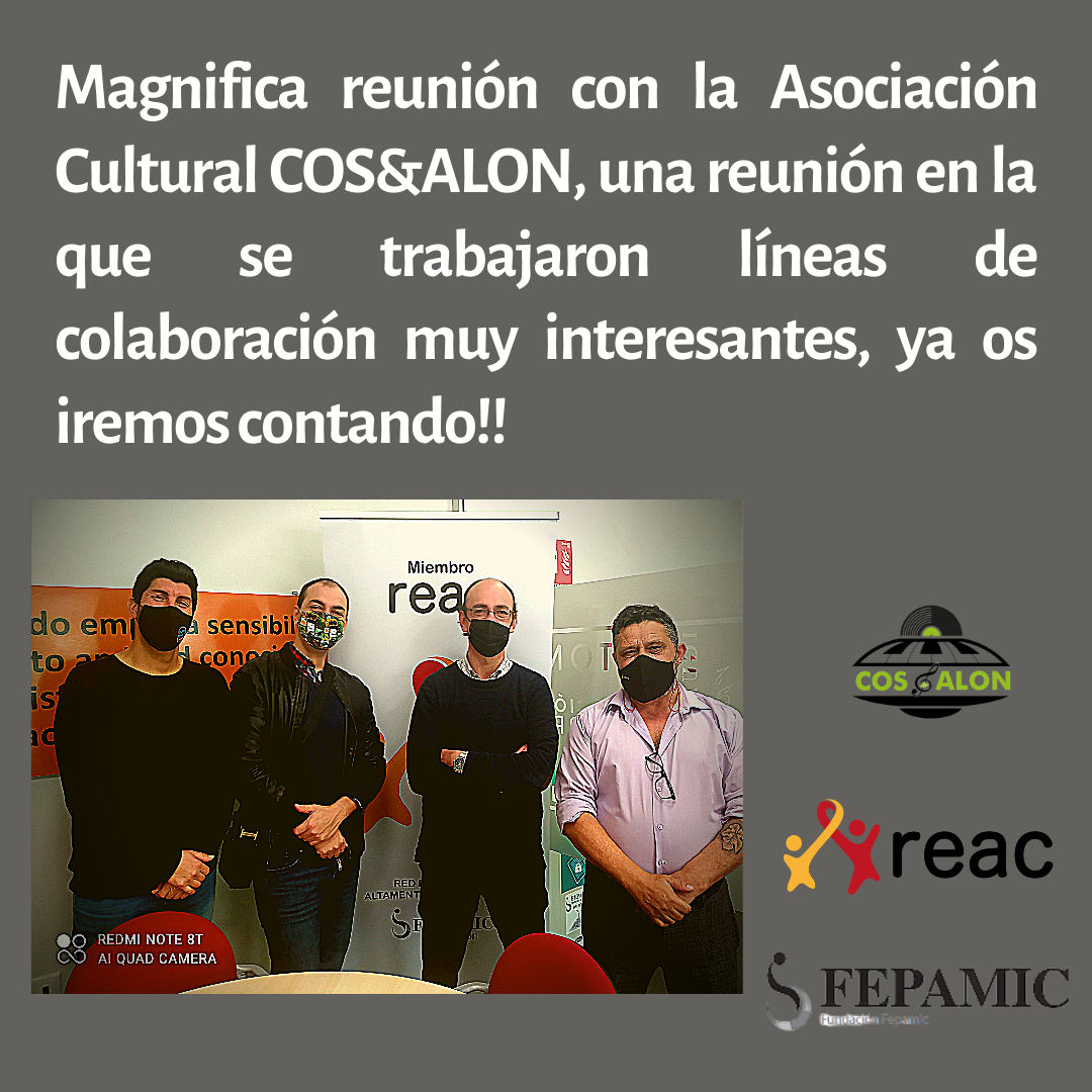 COS&ALON y Fundación FEPAMIC tienen su primera reunión para diseñar sus líneas de colaboración