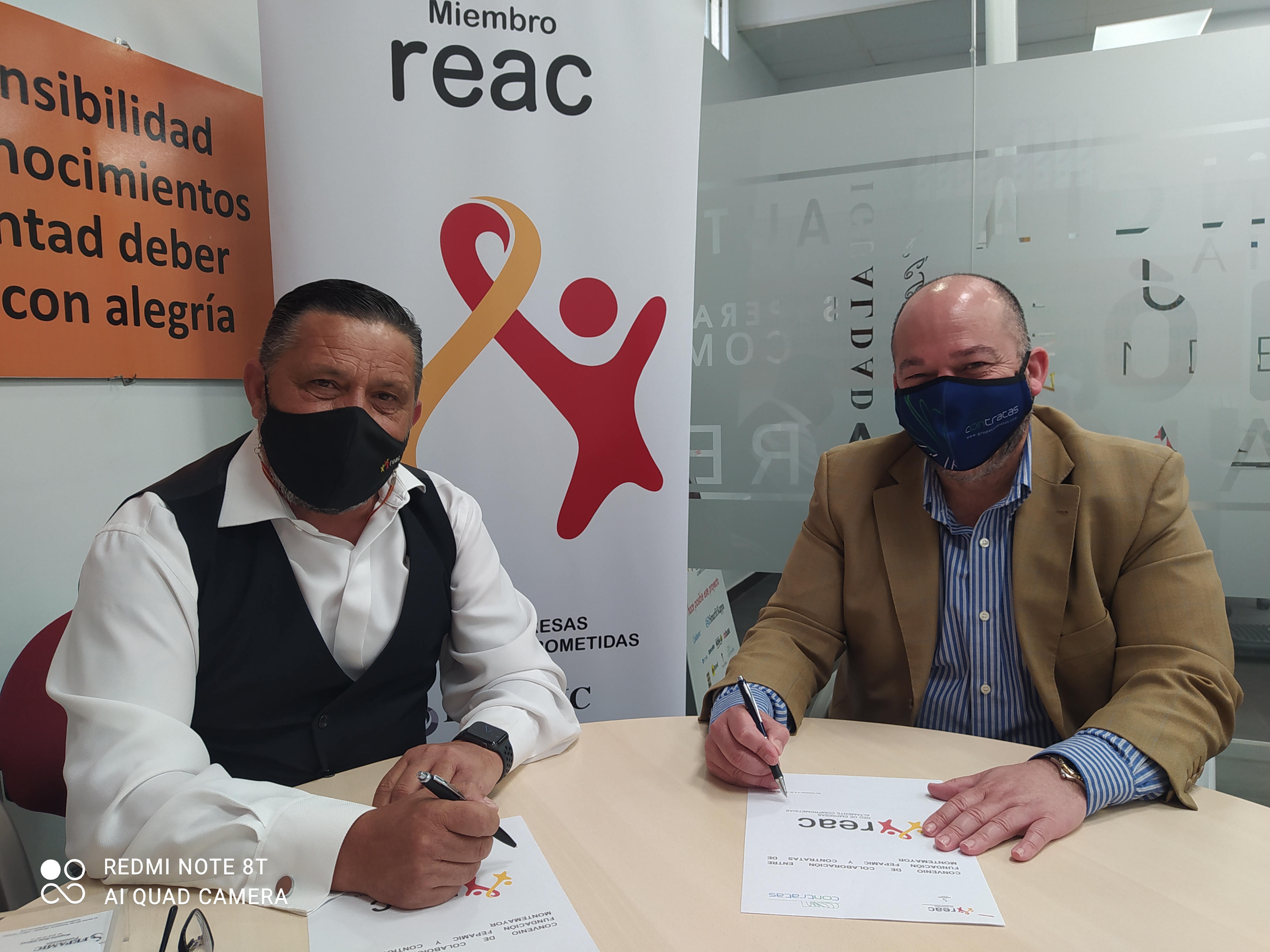 CONTRATAS DE MONTEMAYOR RENUEVA SU CONVENIO REAC CONTRATAS DE MONTEMAYOR RENUEVA SU CONVENIO REAC