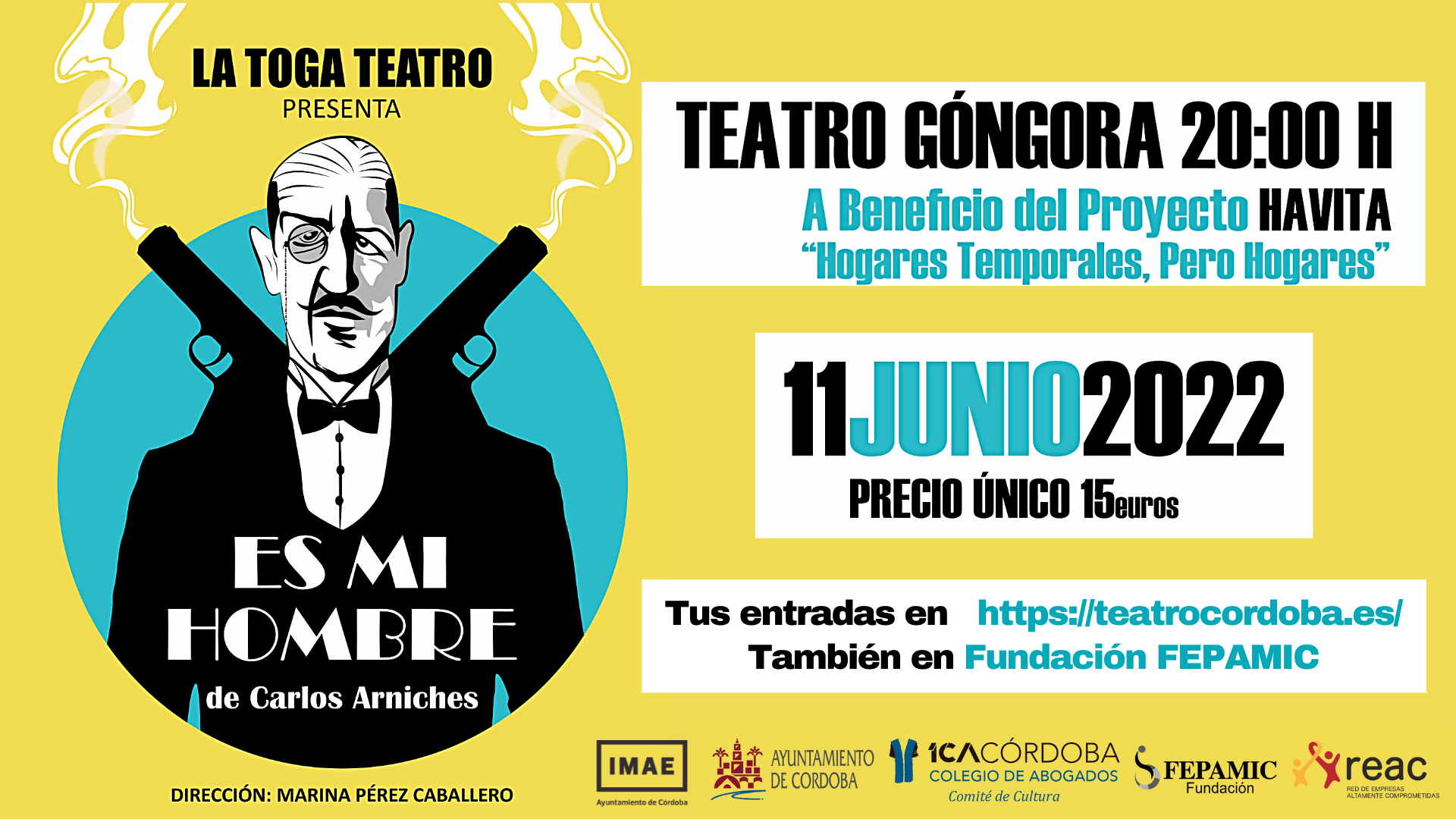 OBRA DE TEATRO ES MI HOMBRE EN BENEFICIO DEL PROYECTO HAVITA OBRA DE TEATRO ES MI HOMBRE EN BENEFICIO DEL PROYECTO HAVITA