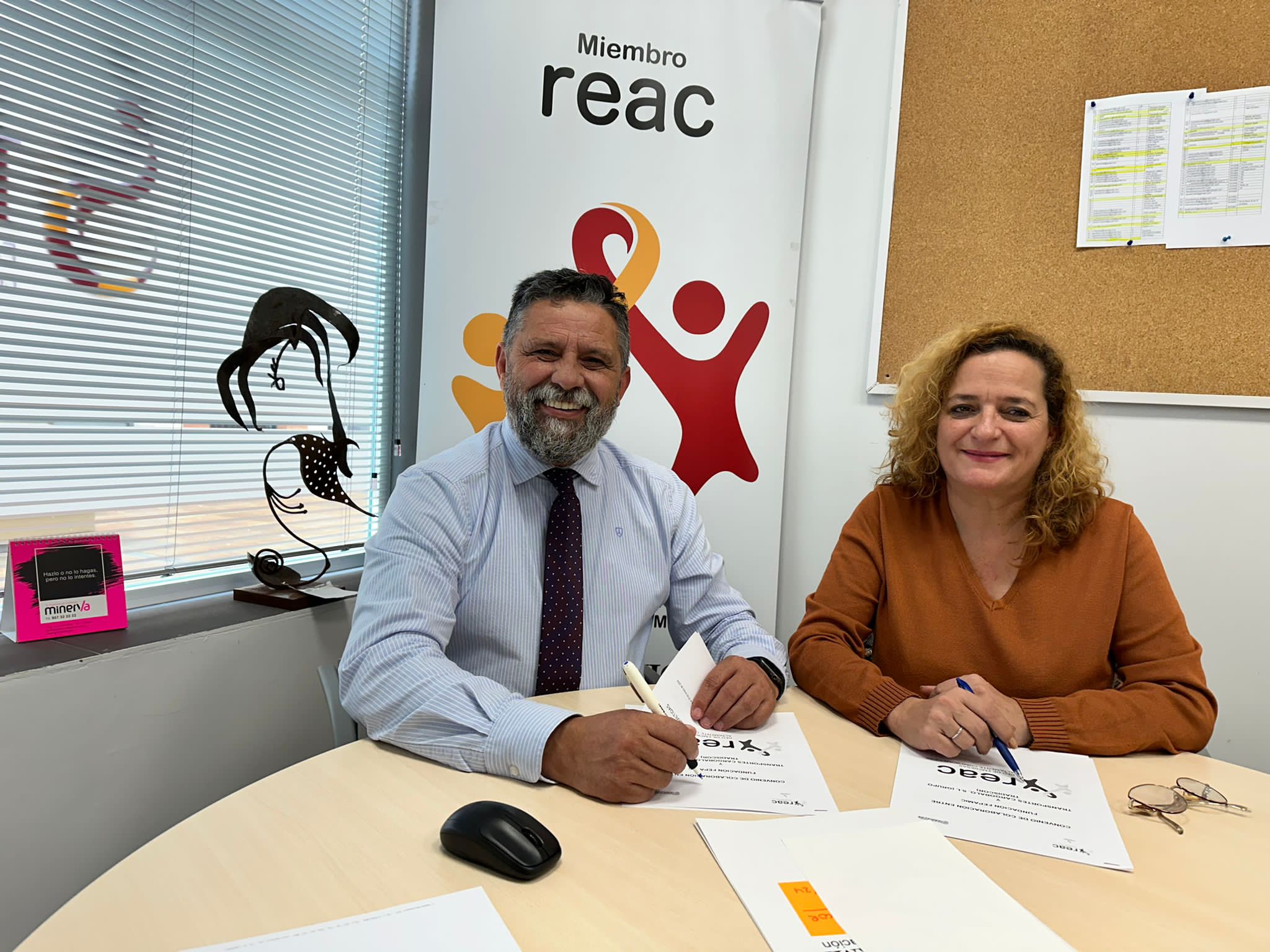 TRADISCOR FIRMA SU PRIMER CONVENIO , SEGUIMOS SUMANDO EMPRESAS REAC