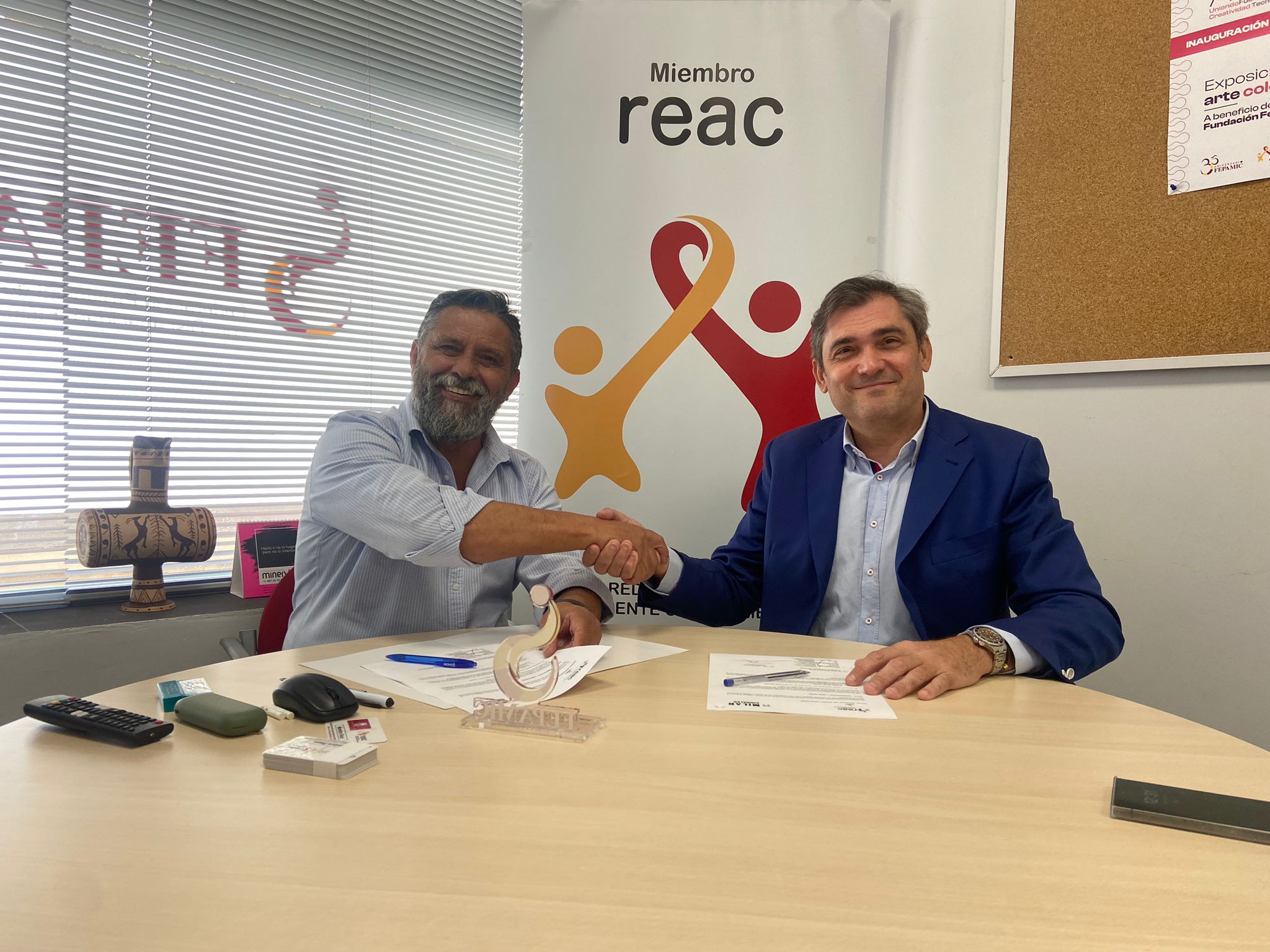 MILAR CHINALES RENUEVA SU 4º CONVENIO CON REAC