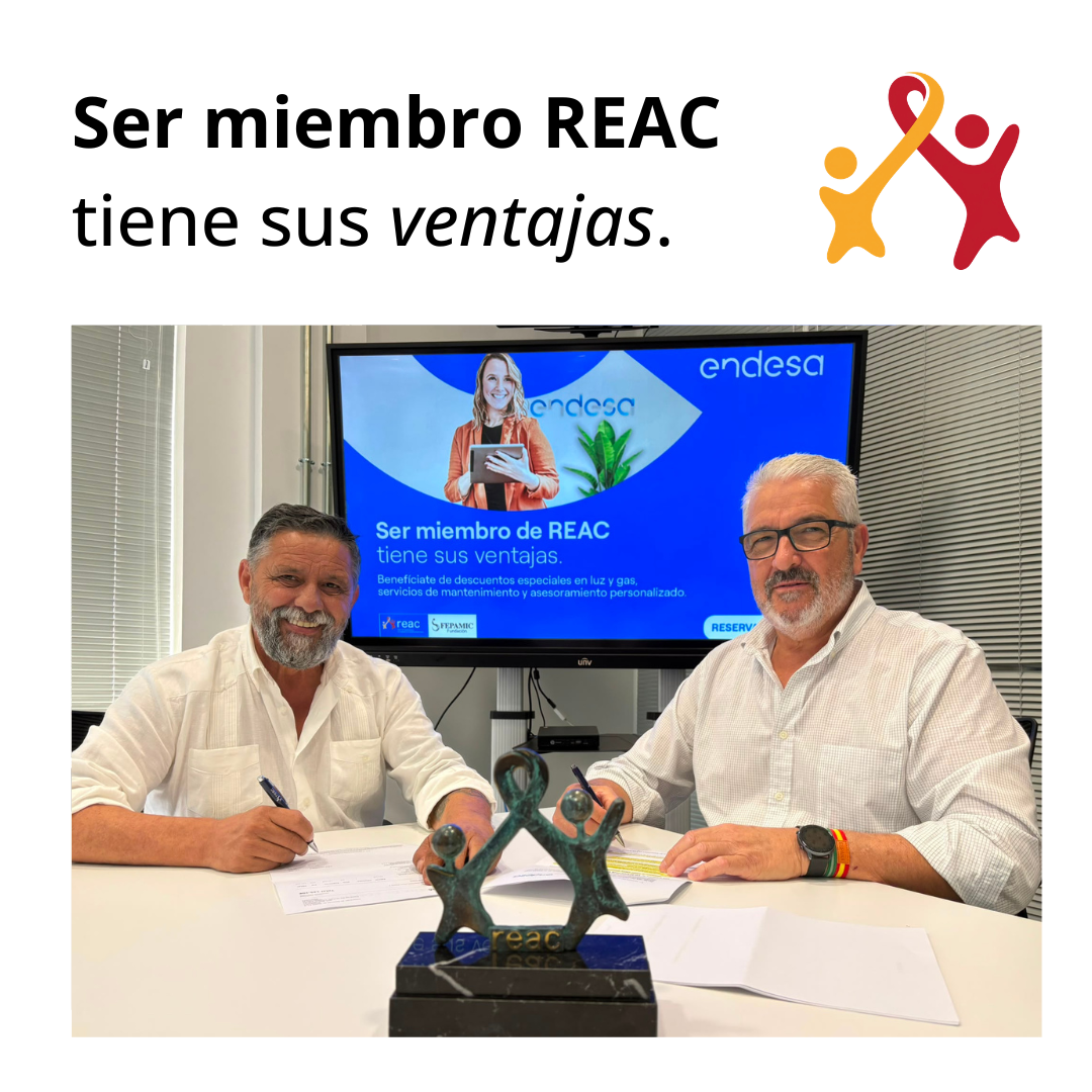 ⚡ Ser miembro de REAC tiene sus ventajas.