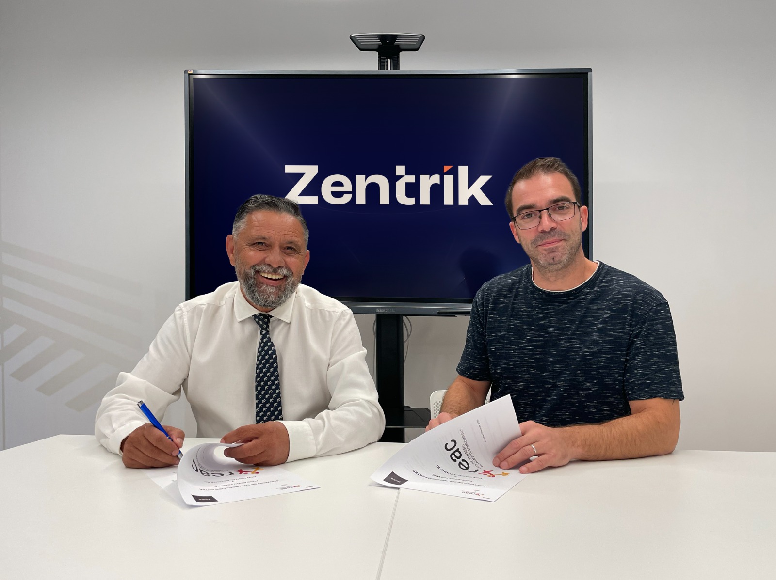 REAC y Zentrik renuevan su convenio de colaboración por cuarto año consecutivo